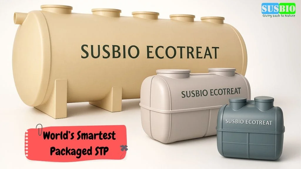 Susbio EcoTreat Smart Modular Packaged STP Tanks